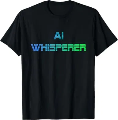 AI Whisperer - Geeky Tech AI Artificial Intelligence T-Shirt